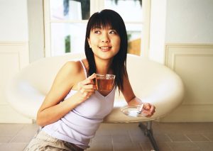 お茶を何気なく飲んでいると